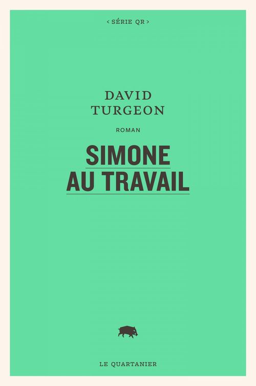 ebook cover of Simone au travail, by David Turgeon