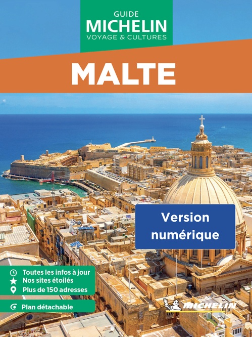 Couverture ebook de Guide Vert WE&GO Malte, de Collectif