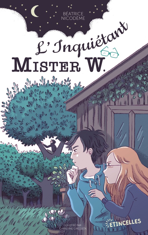 Couverture ebook de L'Inquiétant Mister W., de Béatrice Nicodème, Christine Circosta