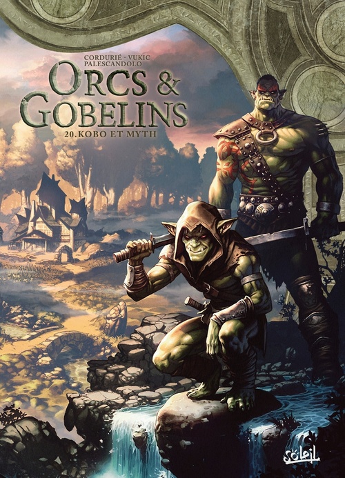 Couverture ebook de Orcs et Gobelins T20 - Kobo et Myth, de Sylvain Cordurie