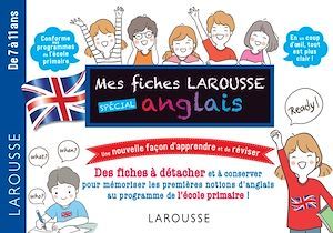 Couverture ebook de Fiches de révision Cycle 3 anglais, de Collectif