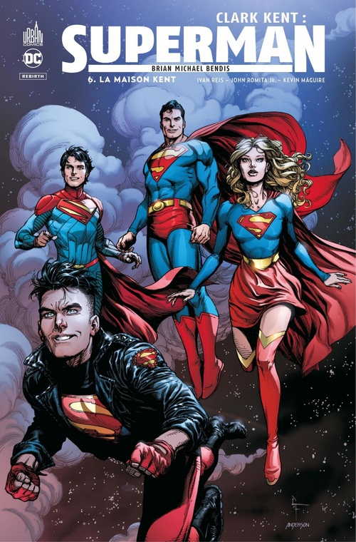 Couverture ebook de Clark Kent : Superman - Tome 6 - La Maison Kent, de Collectif, John Romita Jr, Brian Michael Bendis, John Jr. Romita