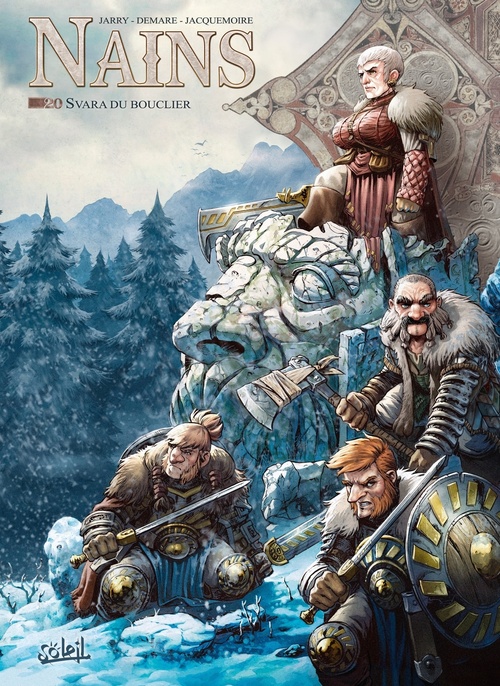 Couverture ebook de Nains T20 - Svara du Bouclier, de Nicolas Jarry
