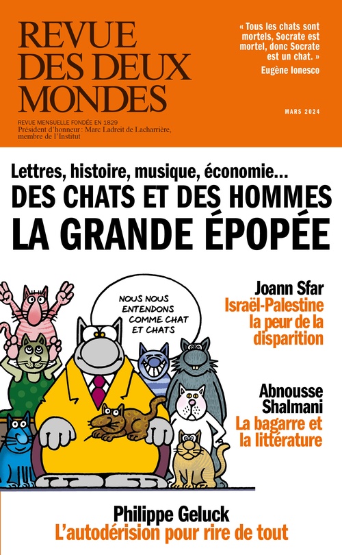 Couverture ebook de Revue des Deux Mondes mars 2024, de Revue Des Deux Mondes