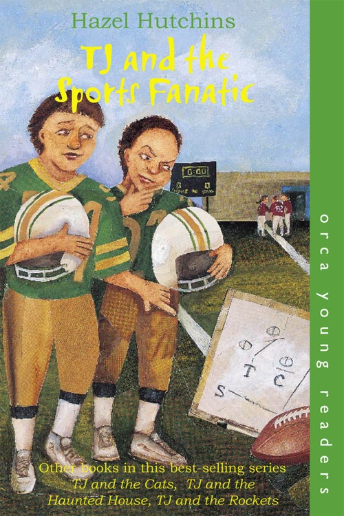 Couverture ebook de TJ and the Sports Fanatic, de Hazel Hutchins