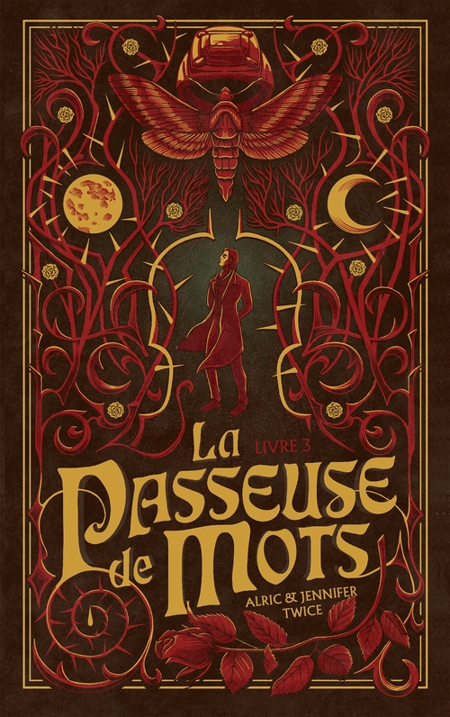 ebook cover of La Passeuse de Mots - Tome 3 - La mémoire de la lune, by Alric & Jennifer Twice