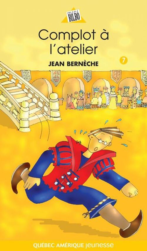 Couverture ebook de Mathieu 07 - Complot à l'atelier, de Jean Berneche