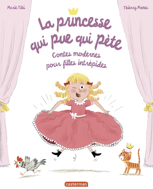 Couverture ebook de La princesse qui pue qui pète, de Marie Tibi, Thierry Manes