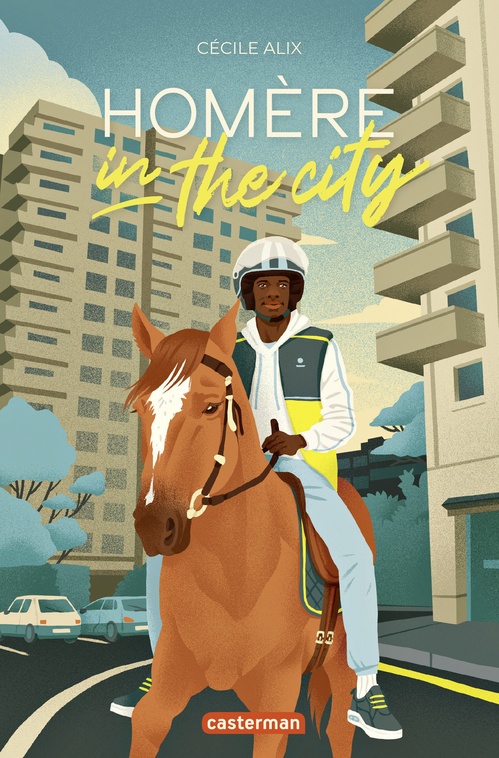 Couverture ebook de Homère in the city, de Cécile Alix