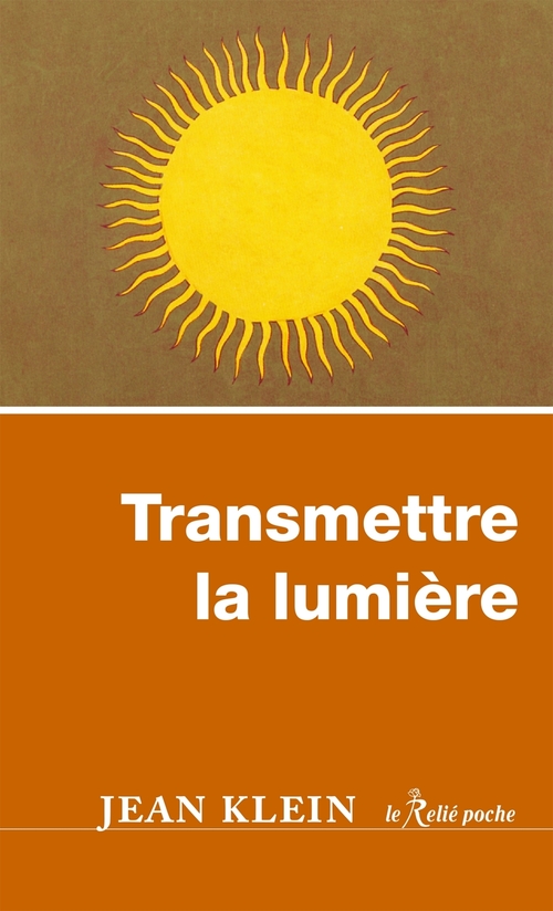 ebook cover of Transmettre la lumière, by Jean Klein