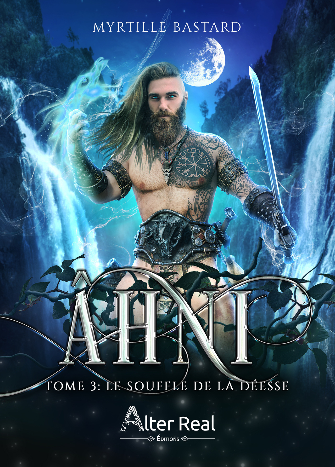 ebook cover of Le souffle de la déesse, by Myrtille Bastard