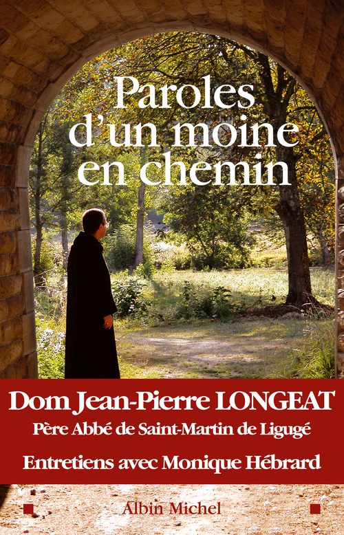ebook cover of Paroles d'un moine en chemin, by Monique Hébrard, Jean-pierre Longeat