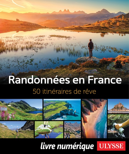 Couverture ebook de Randonnées en France, de Collectif Ulysse