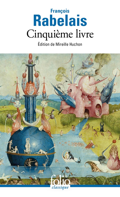 Couverture ebook de Cinquième livre, de François Rabelais