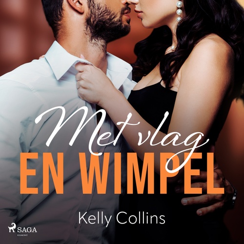 audiobook cover of Met vlag en wimpel, by Kelly Collins
