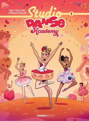 Couverture ebook de Studio Danse Academy - Tome 1 - Studio Danse Academy, de BeKa
