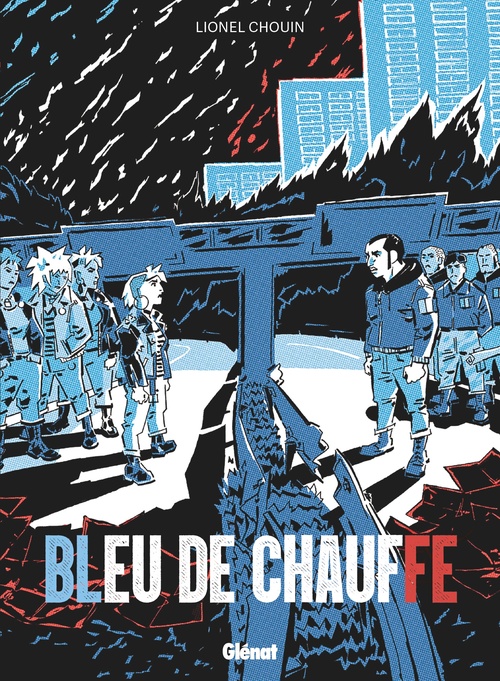 Couverture ebook de Bleu de Chauffe, de Lionel Chouin
