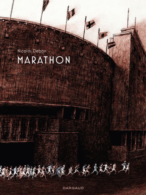 ebook cover of Marathon, by Nicolas Debon