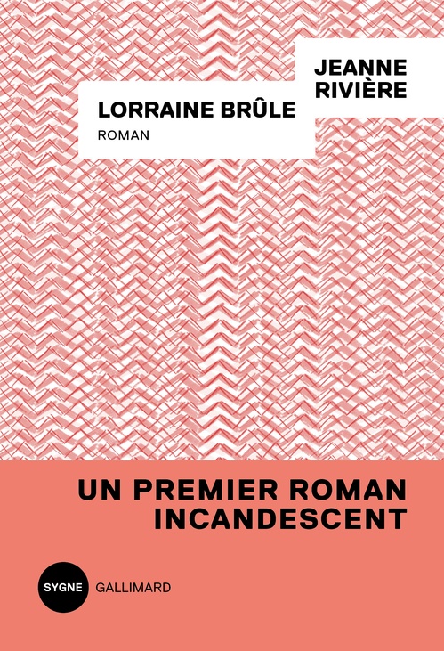 Couverture ebook de Lorraine brûle - prix RTBF La Première 2026, de Jeanne Rivière