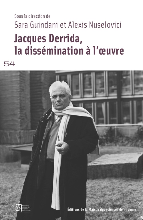ebook cover of Jacques Derrida, la dissémination à l´oeuvre, by