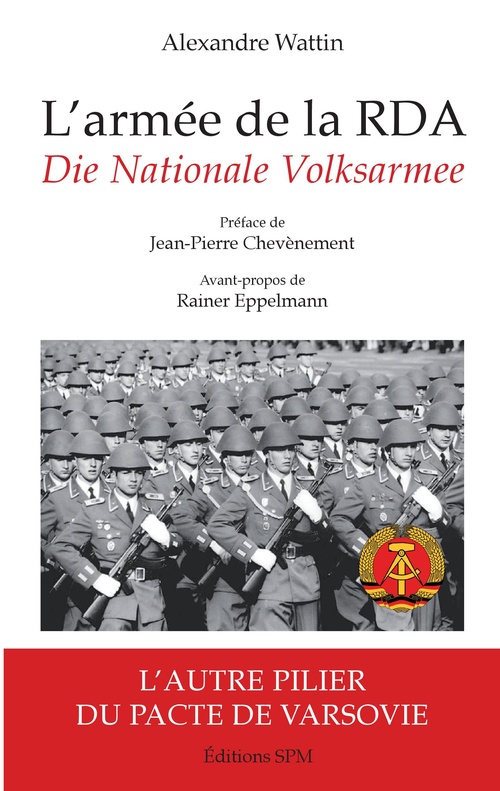 Couverture ebook de L'armée de la RDA, de Alexandre Wattin