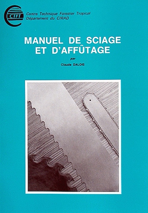 ebook cover of Manuel de sciage et d'affutage, by C. Dalois