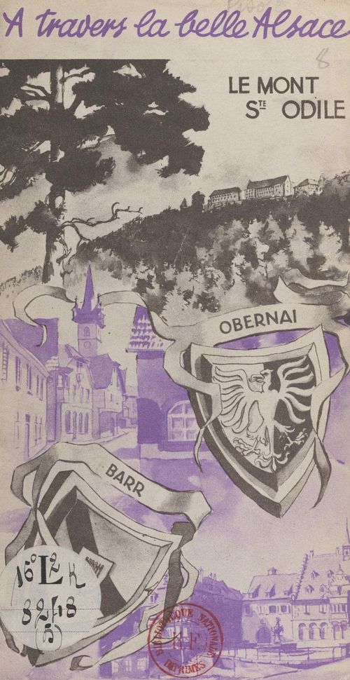 ebook cover of Le Mont Sainte-Odile, Obernai et Barr, by O. Pisot