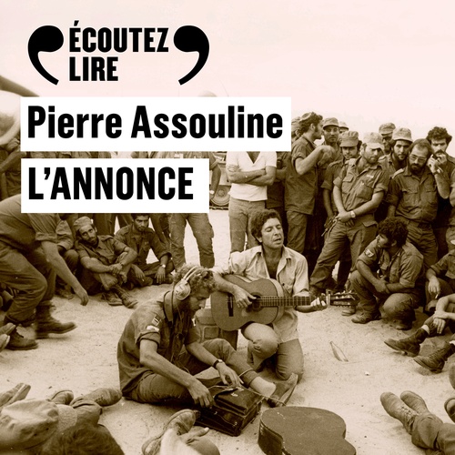 Couverture audiobook de L'annonce, de Pierre Assouline