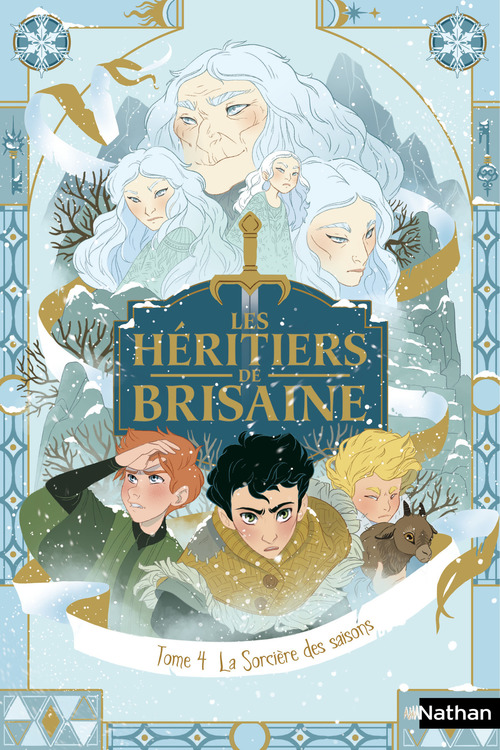 ebook cover of Les héritiers de Brisaine - tome 4 La sorcière des saisons, by David Bry
