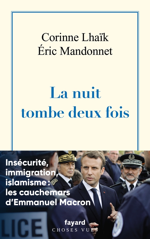 Couverture ebook de La nuit tombe deux fois, de Corinne Lhaïk, Eric Mandonnet