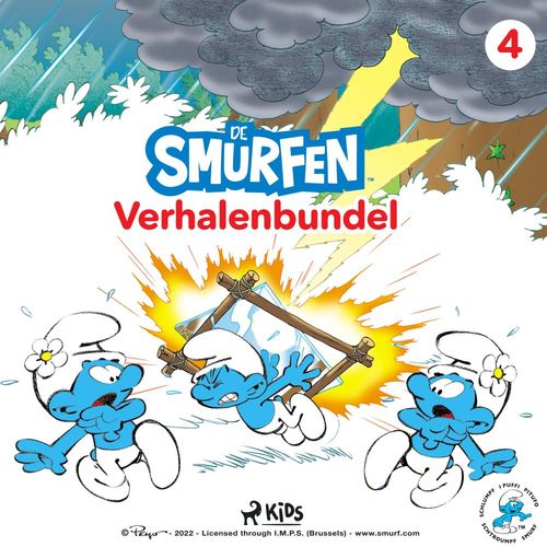 audiobook cover of De Smurfen (Vlaams) - Verhalenbundel 4, by Peyo