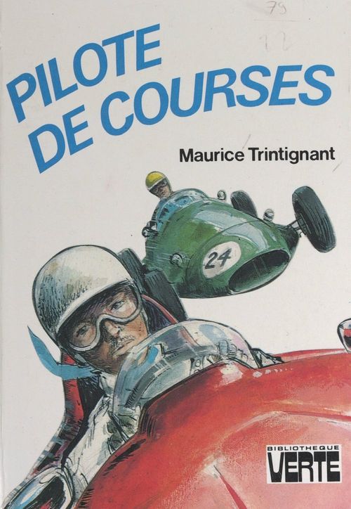 ebook cover of Pilote de courses, by Maurice Trintignant