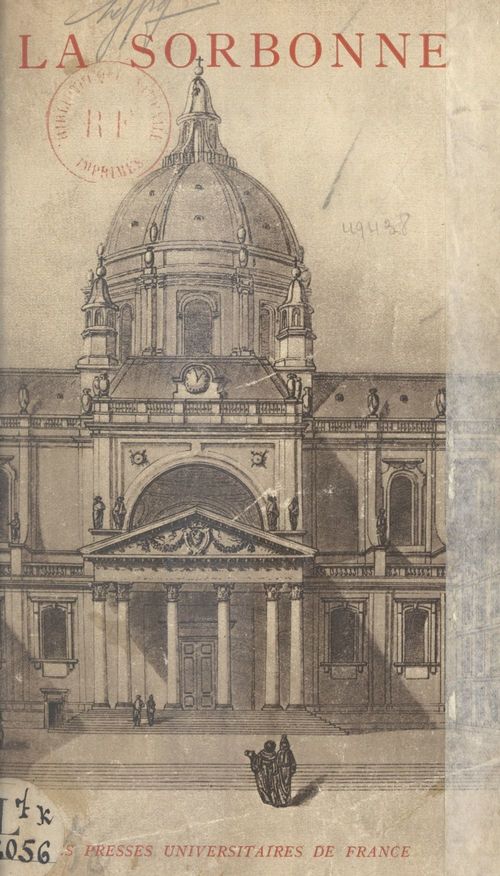 Couverture ebook de La Sorbonne, de Jean Bonnerot