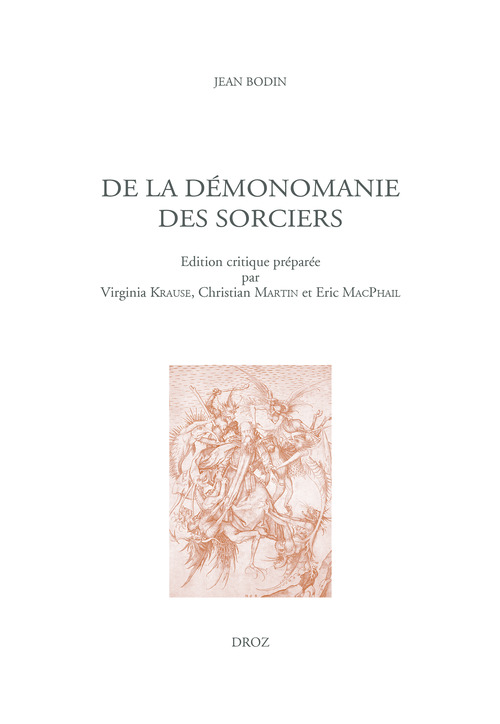 ebook cover of De la démonomanie des sorciers, by