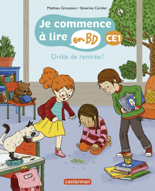 ebook cover of Drôle de rentrée !, by Mathieu Grousson, Séverine Cordier