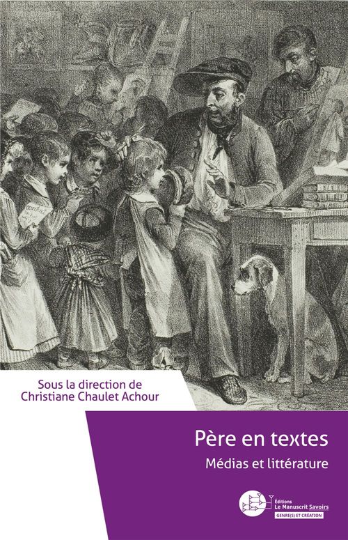 Couverture ebook de Pères en textes, de Christiane Chaulet-Achour