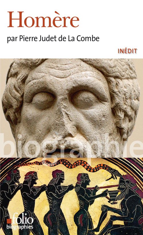 Couverture ebook de Homère, de Pierre Judet de la Combe