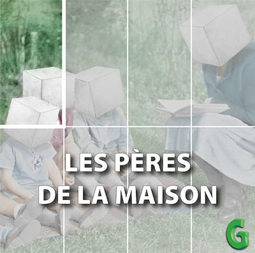 audiobook cover of Les pères de la maison, by Édith Montelle