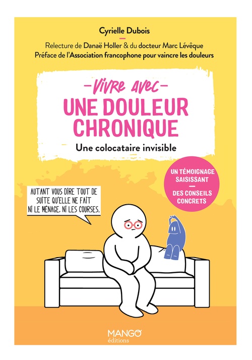 ebook cover of Vivre avec une douleur chronique - Une colocataire invisible, by Cyrielle Dubois