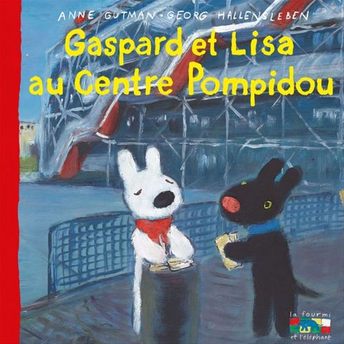 Couverture ebook de Gaspard et Lisa au Centre Pompidou, de Anne Gutman