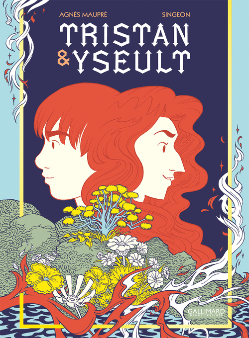 ebook cover of Tristan et Yseult, by Agnès Maupré, Singeon