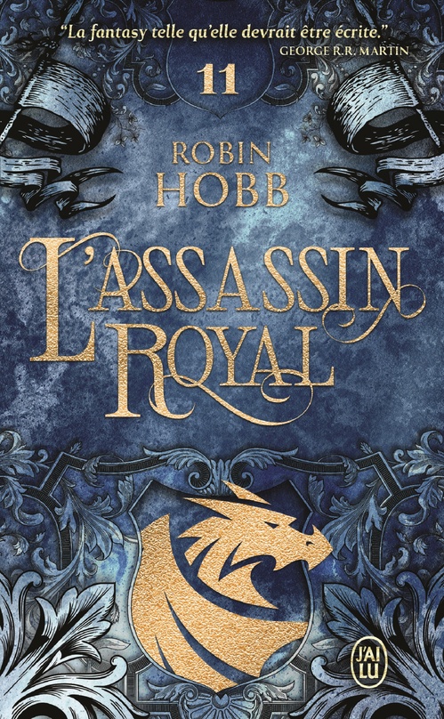 Couverture ebook de L'Assassin royal (Tome 11) - Le Dragon des glaces, de Robin Hobb
