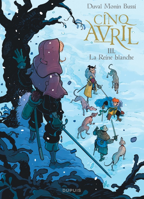 ebook cover of Cinq Avril - Tome 3 - La Reine blanche, by Fred Duval, Michel Bussi