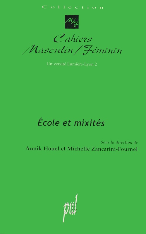 Couverture ebook de École et mixités, de Annick Houel, Michelle Zancarini
