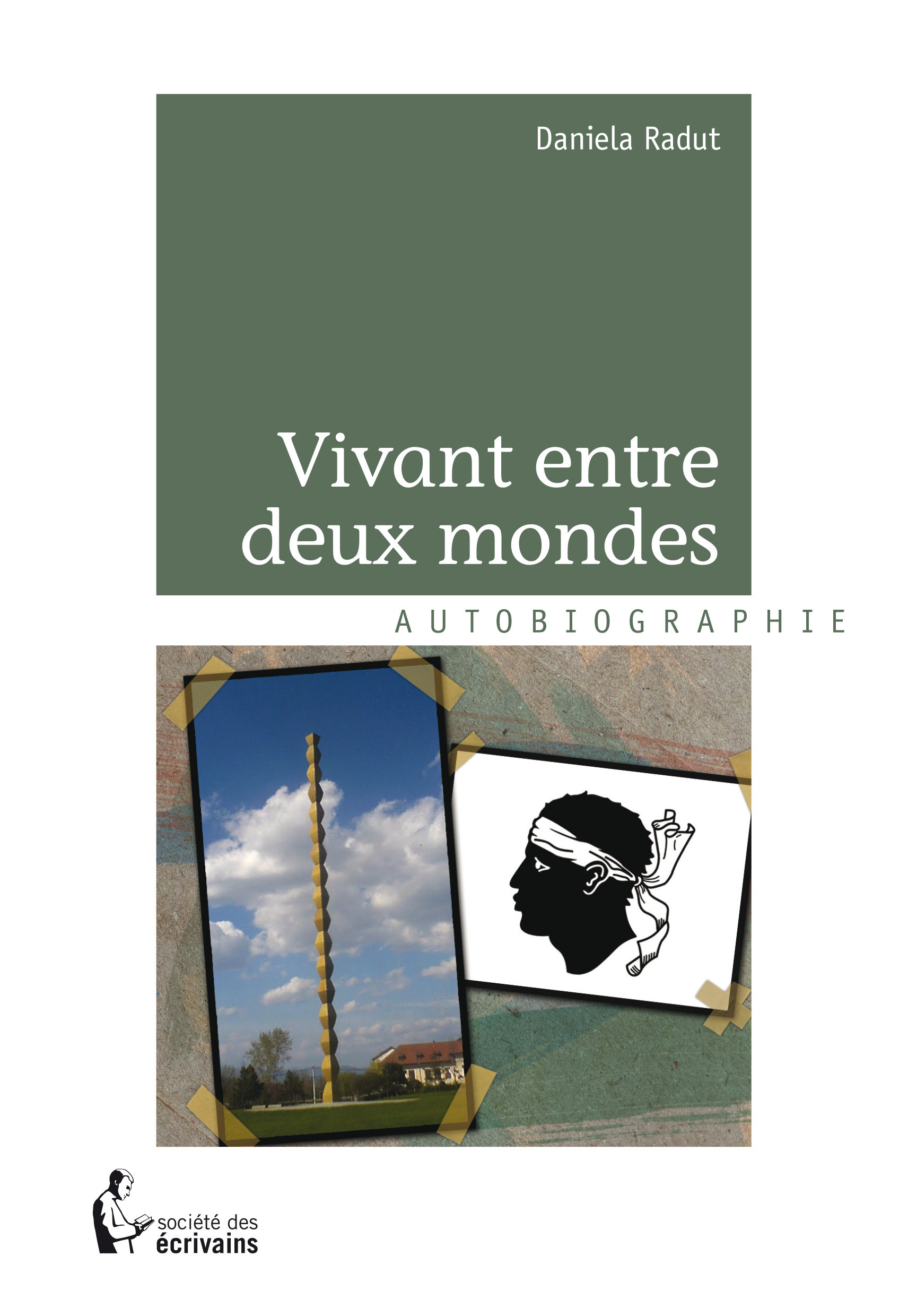 Couverture ebook de Vivant entre deux mondes, de Daniela Radut