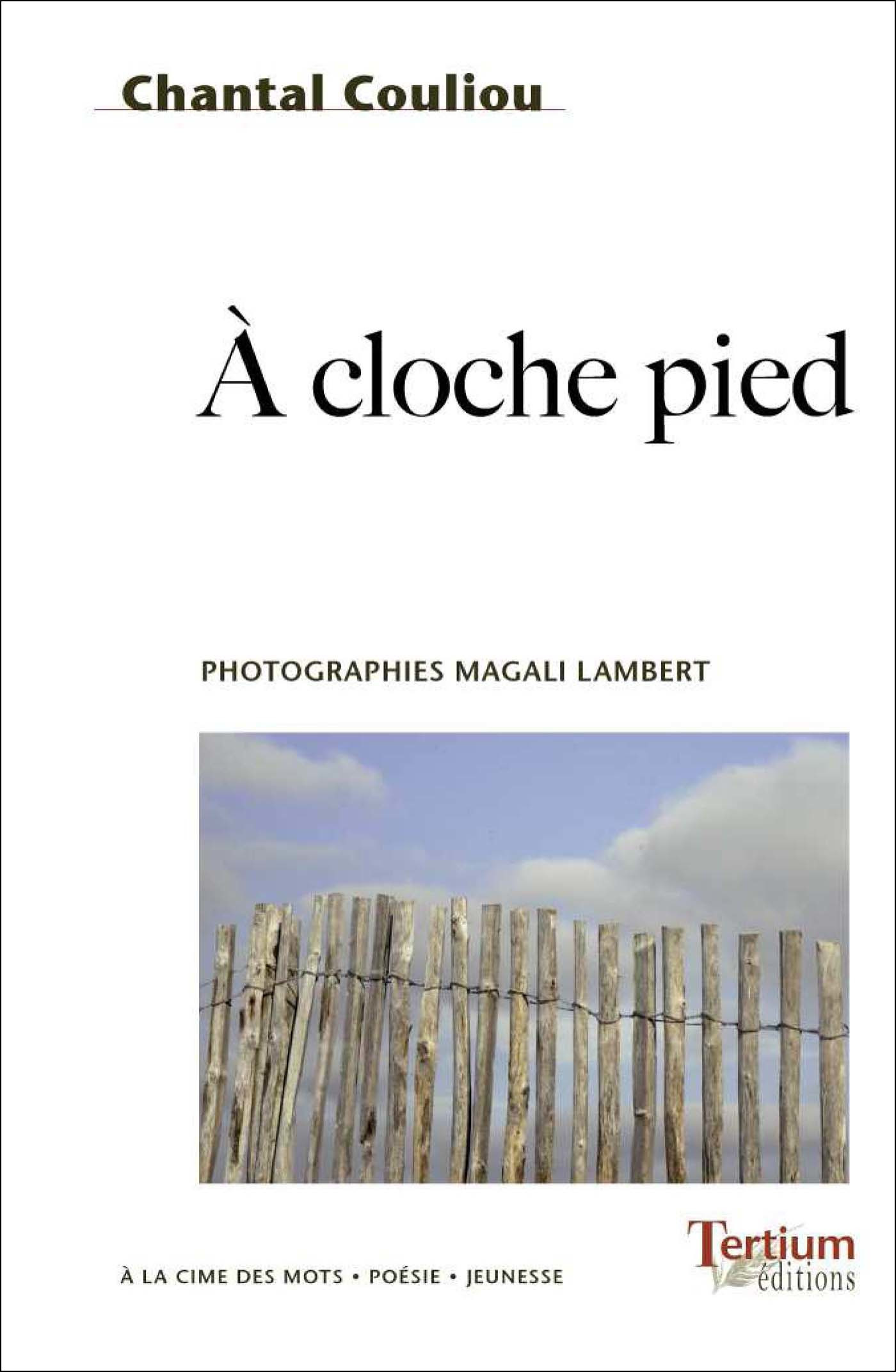 ebook cover of A cloche pied, by Chantal Couliou