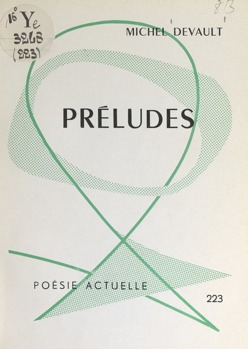 ebook cover of Préludes, by Michel Devault