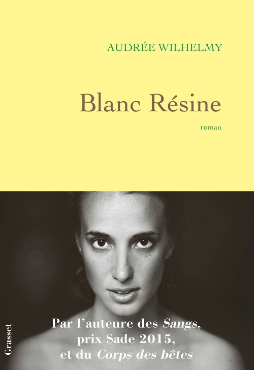 ebook cover of Blanc résine, by Audrée Wilhelmy