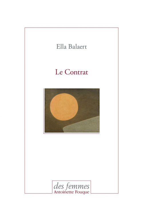 ebook cover of Le Contrat, by Ella Balaert