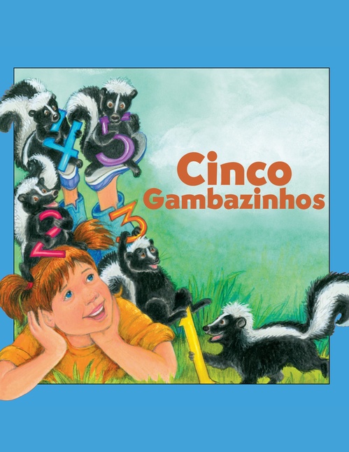 ebook cover of Cinco Gambazinhos, by Kim Mitzo Thompson, Karen Mitzo Hilderbrand